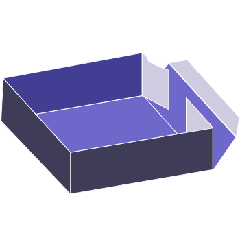 Four corner Box custom packaging